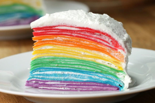 Rainbow Crepe